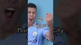 Top 20 highest Weekly Paid Midfielders in the Premier League #2(Top 10 ~ 1)