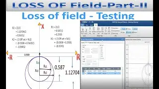 Loss of Field Relay testing | Under excitation relay Testing