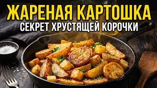 Crispy fried potatoes — one life hack changes everything! 🥔🔥