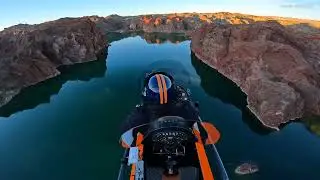 MOST MAGNIFICENT flight, Colorado River & Topock Gorge in 2 Gyroplanes