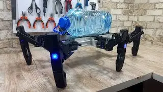3D-printed walking cargo platform. Part 1