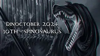 30th Oct Reaper Spinosaurus - Dinoctober 2024 SPEEDPAINT | Clip studio paint