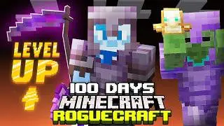 I Survived 100 Days in ROGUECRAFT in Minecraft