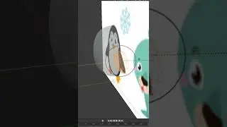 How to make lowpoly penguin 3D Model | Blender|  #blender