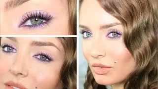 Simple 3-step Glam Purple Smokey Eye! For ALL Eye Shapes & Colours