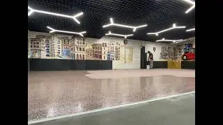 Наливной пол для детейлинга (чипсовый ковёр)
