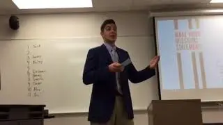 Informative Speech Example by College Student