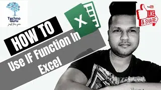 Basic Excel  IF Function  Hindi