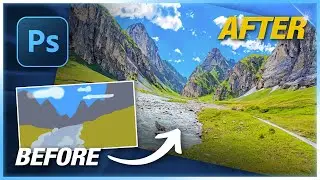 Generative Fill: Converting Drawings to Images | Adobe Photoshop