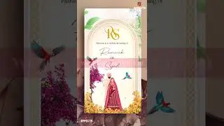 Punjabi Wedding Invitation E-Card || Sikh Wedding Invitation 2024 || Digital E-Card || KC Effects