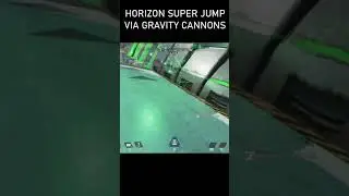 How to super jump as Horizon using Gravity Cannons