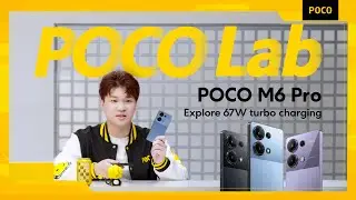 POCO M6 Pro | 67W turbo charging | POCO Lab
