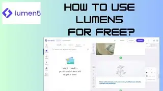 How To Use Lumen5 For Free? Make Text to Video Lumen5 | Text to Video AI