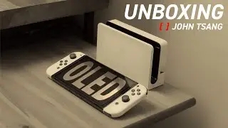 [No Music] Nintendo Switch OLED | ASMR Unboxing