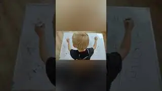 Развитие межполушарного взаимодействия / Рисуем двумя руками одновременно с Vika_Mois 