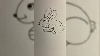 Простые детские рисунки животных   Показываю пошагово