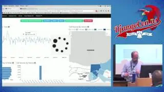 DjangoCon US 2016 - Building Dynamic Dashboards With Django and D3 by Clinton Dreisbach