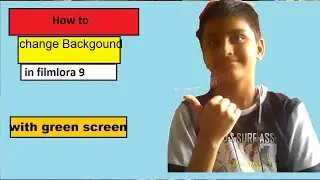 How to change background with green screen | TECHNICAL TOUCH