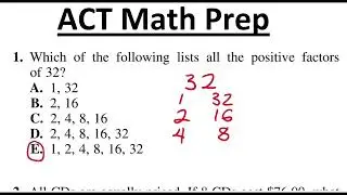 ACT Math Review | 2023