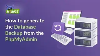 How to generate the database backup from the phpmyadmin
