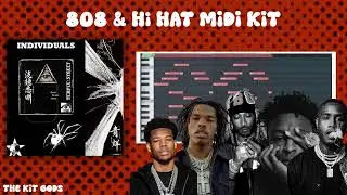 (20) FREE 808 & Hi-Hat MIDI Kit 2026 – 