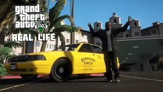 Реальная жизнь в GTA V - ПЕРВАЯ РАБОТА. НАЧАЛО ЖИЗНИ В ШТАТЕ!!!