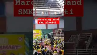 Penampilan MB SMK AlMufti di GOR Subang #marchingband #subang #smkbisa