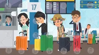 ✅ 2D Animation Explainer Video Luggage Locker Services || Bag Storage Services Animated Video