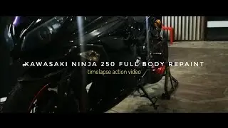 Kawasaki Ninja 250 Modifikasi | Repaint Full body