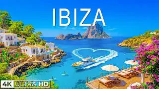 Ibiza 4K Drone Footage | Mediterranean Paradise, Luxury Beaches & Crystal Blue Water