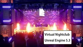 Unreal Engine Virtual Nightclub - DJ Mariana BO Set DJ MAG 23’ #43