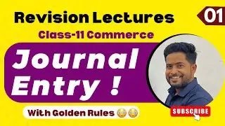 Journal entry revision lecture 1 by imran sir