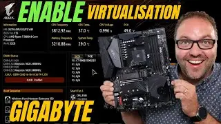 Enable Virtualisation on Gigabyte X570 Aorus Elite WiFi Motherboard (SVM Mode in Bios)