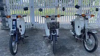 Xe cub82 90cc đời 2001 & xe cub86 90cc đời 99 & cub82 90cc đời 2007