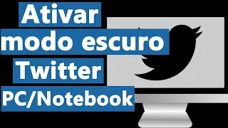 How to ACTIVATE TWITTER DARK MODE on PC / NOTEBOOK