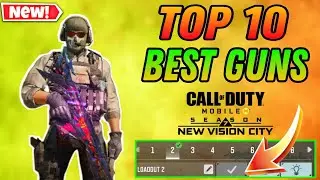 *SEASON 7*  Top 10 Best Guns Loadout in COD MOBILE!!