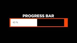 Progress bar in Android using kinemaster || by Drager