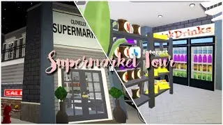 OFFICIAL SUPERMARKET TOUR - Bloxburg!