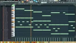 Piano Melodies 6 - FL Studio 12 Alan Walker - Alone