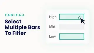 Select Multiple Bars in Tableau (No Ctrl/Cmd Required)