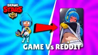 Brawl Stars | Game vs Reddit | My Anime reaction