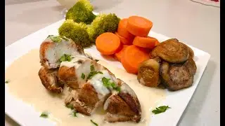 وصفة فرنسية من وصفات المطاعم تشيكين سوبريم   French Chicken Supreme