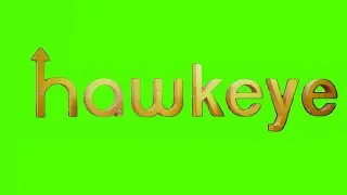 HAWKEYE Green Screen Video HD