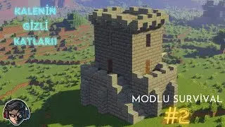 KALEYİ YAĞMALAMAYA DEVAM! (Yine efsana eşyalar) Modlu Survival #2