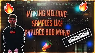 Making Melodies Like Pvlace 808 Mafia & Cubeatz Sample/Loop | FL Studio 20 Tutorial