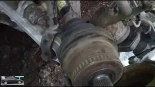 Audi A4 B5 замена внешнего шруза