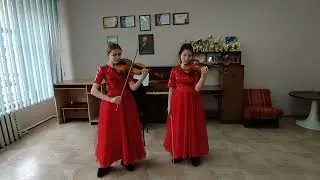 Дуэт Сазонова Елизавета - Мегина Анна, А. Вивальди  Концерт для 2х скрипок a-moll, I часть.