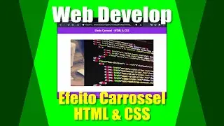 EFEITO CARROSSEL COM HTML & CSS - SEM JAVASCRIPT