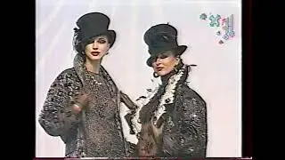 Фрагмент с показа мод Вячеслава Зайцева. Первый национальный канал (~2003.12)