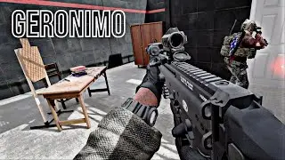 Immersive VR Military Combat: Geronimo Tactical Breaching and CQB Gameplay